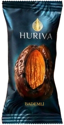 Sade bademli hurma ambalajı